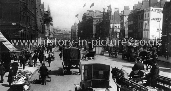 Holborn looking East, London. c.1905